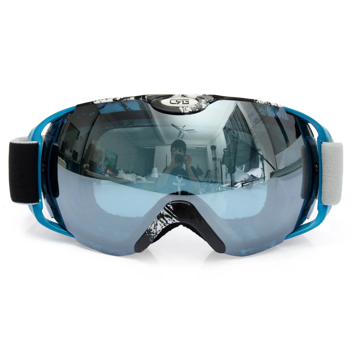 Brand Professional Unisex Adults Spherical Dual Lens Mirror Snowboard Anti Fog UV font b Ski b