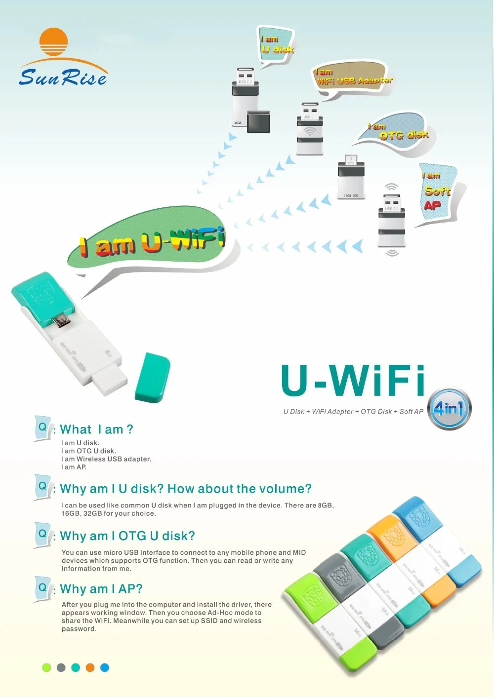 Мощный беспроводной wifi USB адаптер 150 Мбит/с для android с OTG USB флеш-накопитель OTG U диск мягкий AP и wifi USB адаптер