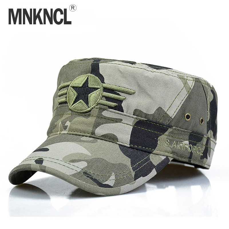 MNKNCL 2017 Новый мужчины snapback шапки старинные армия шляпа курсант патруль колпачок Регулируемый пятиконечная Звезда плоской вершиной шляпы камуфляж MNKNCL 2017 Новый мужчины snapback шапки старинные армия шляпа курсант патруль колпачок Регулируемый пятиконечная Звезда плоской вершиной шляпы камуфляж