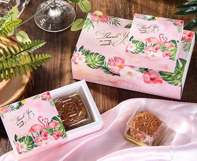 Бумажный ящик Marbling бумажная коробка Macaron для шоколада печенья коробки хранения