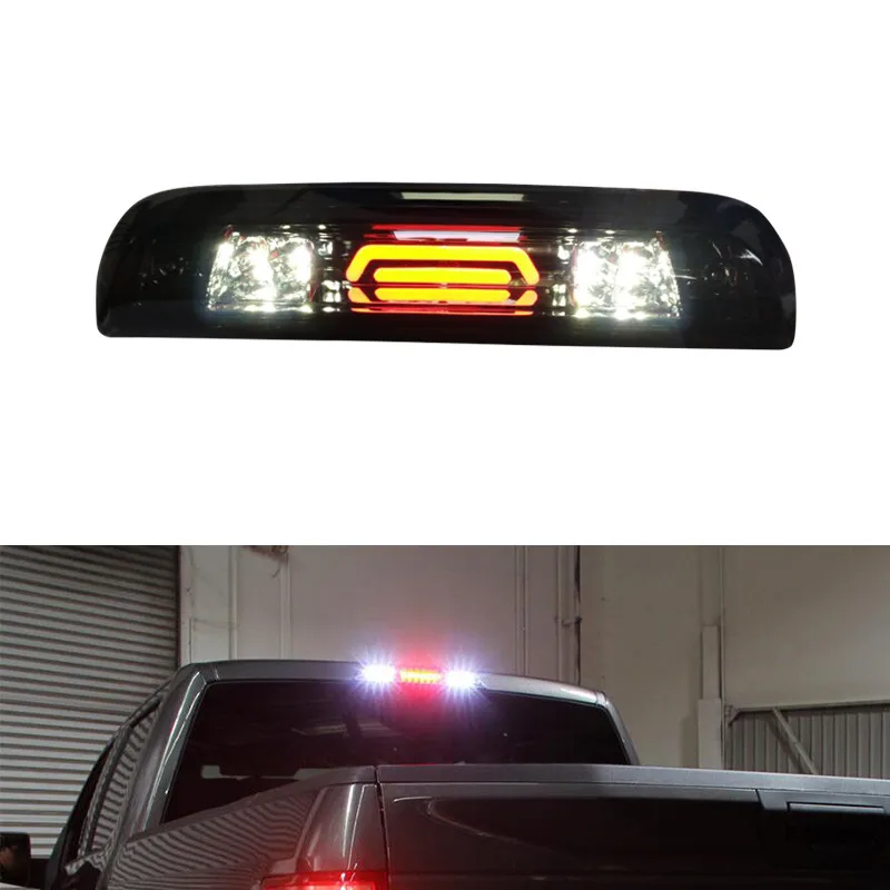 Высокая mount стоп лампа для Chevy Silverado/GMC Sierra High Mount 3D LED 3 й Третий Задний сигнал/карго