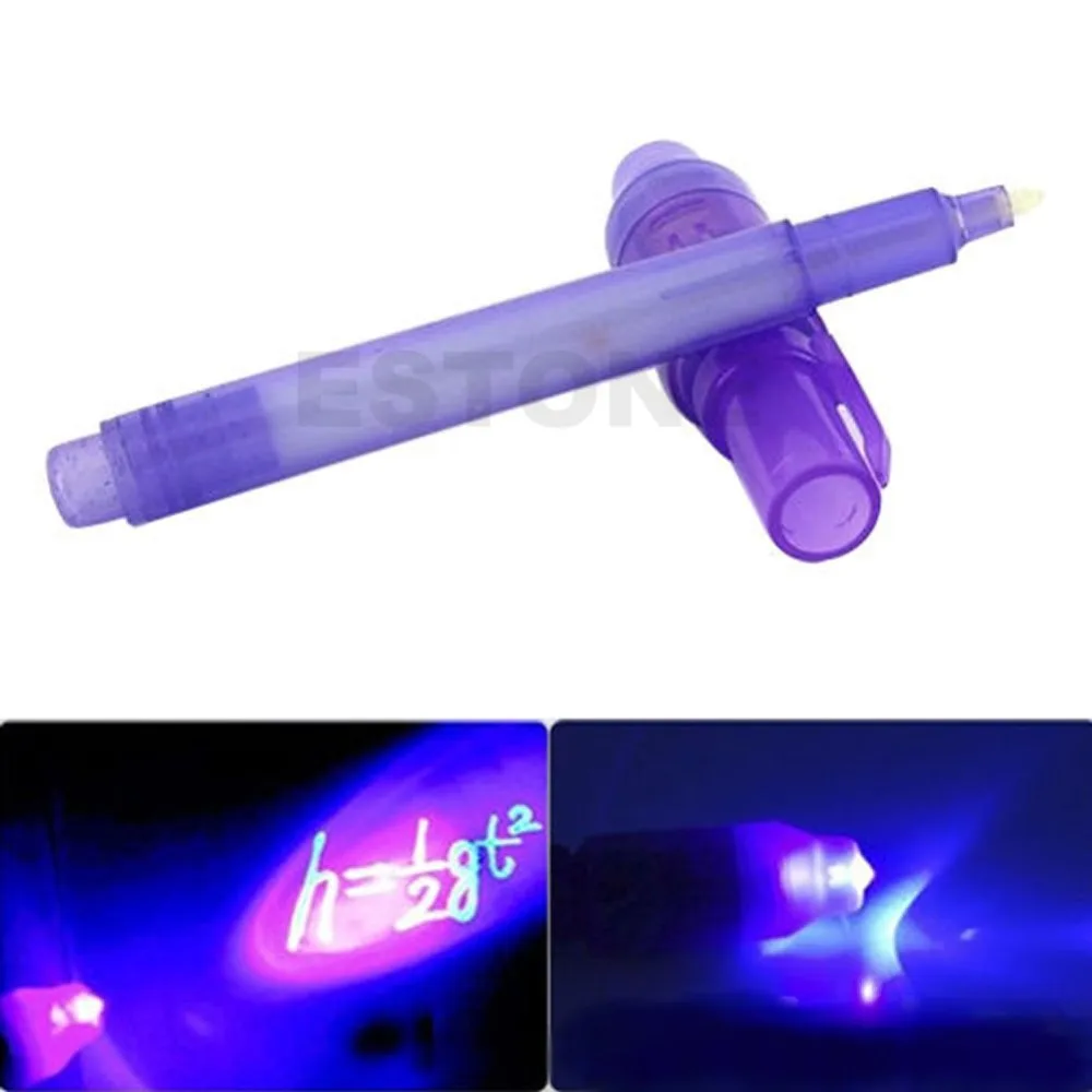

Magic 2 In 1 UV Black Light Creative Stationery Combo Fashion Invisible Ink Pen