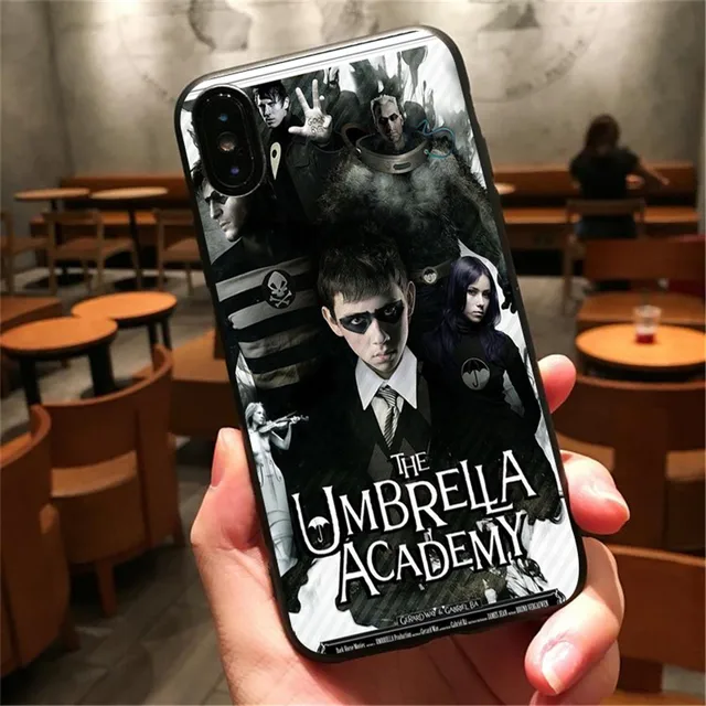 New TV The Umbrella Academy fashion Soft black Phone Case Cover Coque