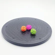 Вращающийся проигрыватель керамика 25/30 см Черный Круглый Поворотный диск инструмент для работы с полимерной глиной модель для лепки делая платформе вращаться