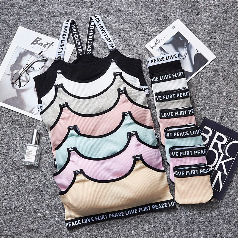 

Free delivery Women Bra set Brassiere Fitness Tank Top Female Wireless Bra Push Up Bra set