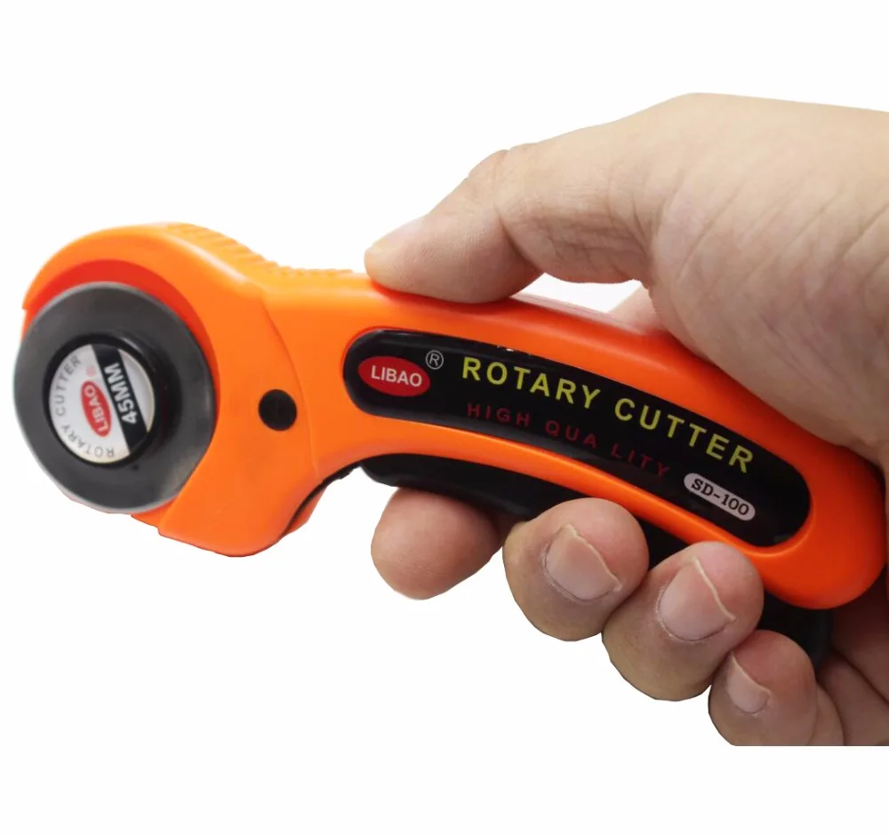 

Free shipping High Quality 45mm Rotary Cutter Premium Quilters Sewing Quilting Fabric Cutting Craft Tool