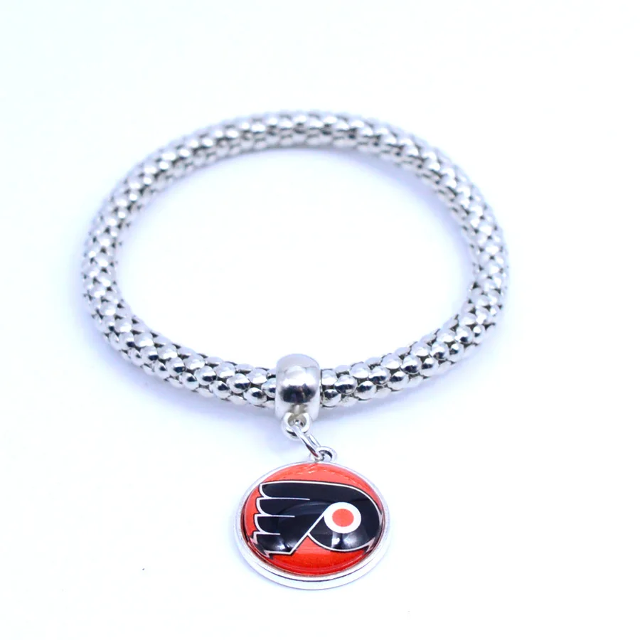 sport bracelet nhl philadelphia flyers charms bracelet bangle for flyers bracelet with charm