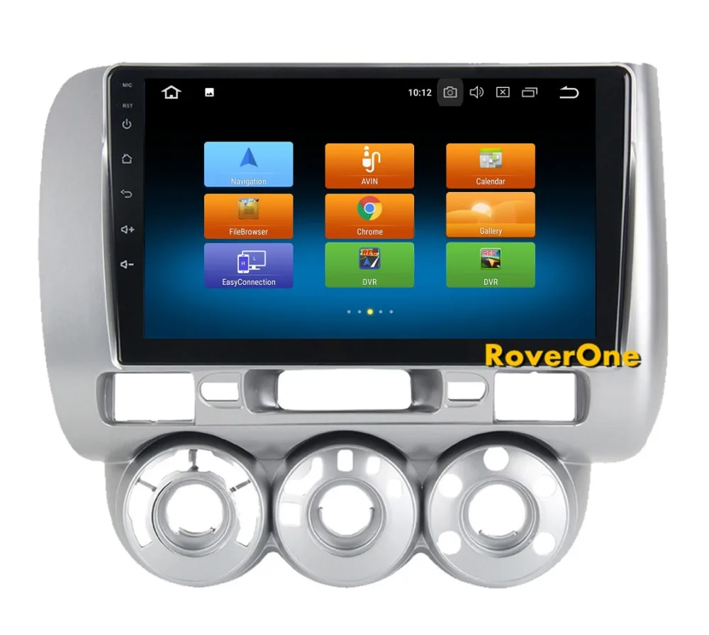 Top Octa Core Android 9.0 Car Multimedia Player for Honda Jazz Fit 2002 - 2008 10.2