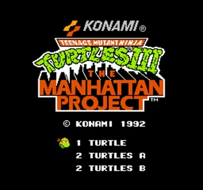 

TMNT 3 Region Free 8 Bit Game Card For 72 Pin Video Game Player