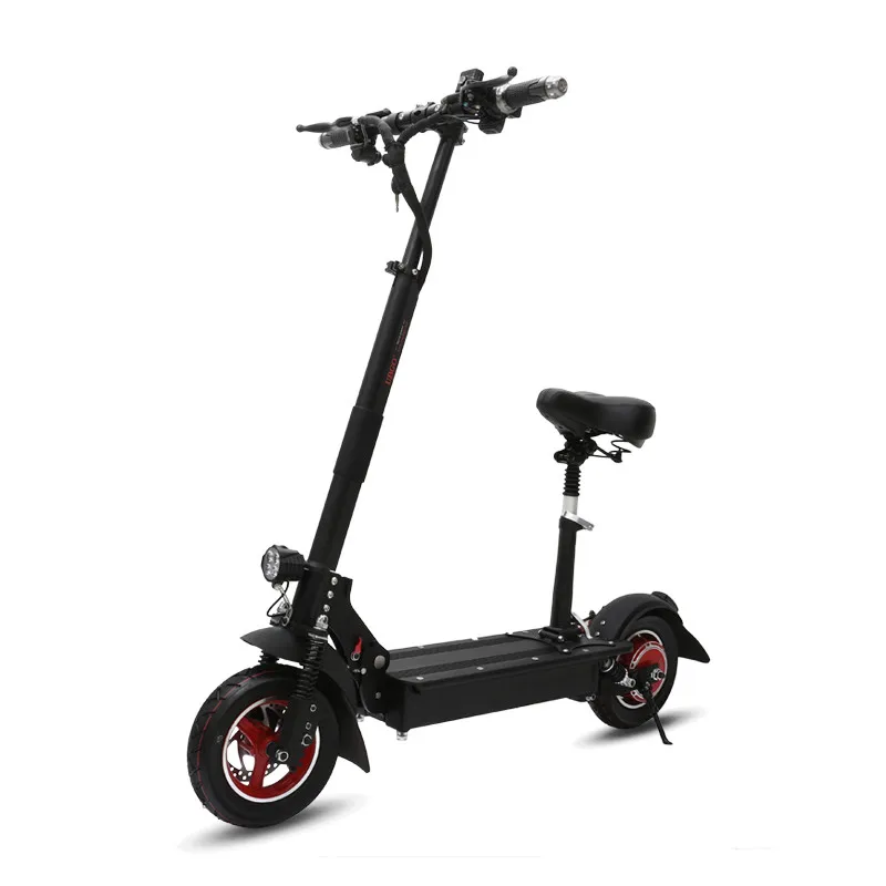 Складной электрический скутер, электрические скутеры, 10 дюймов, один привод, 1000 Вт, 52 в/48 В, водонепроницаемый электрический скутер для взрослых