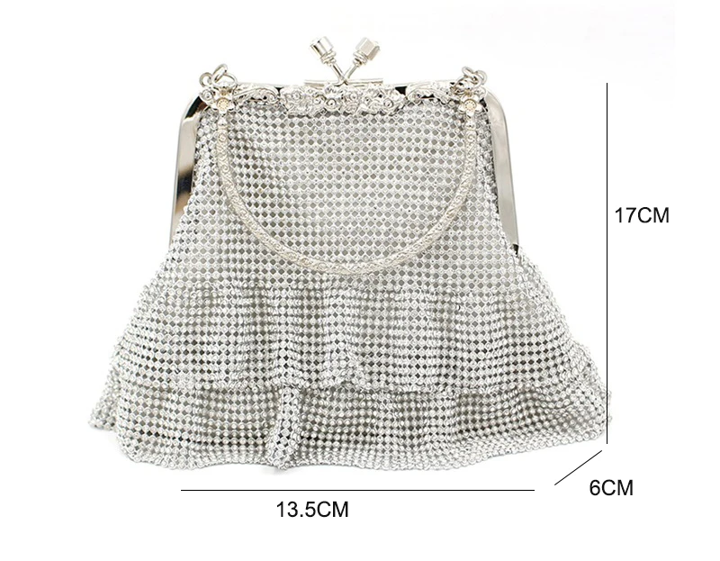 Сумочка с бриллиантами и бисером, мини сумки, модная вечерняя сумочка-клатч, женская наплечная сумочка на цепочке вечерние сумочки, изысканная Свадебная сумка ZD1188