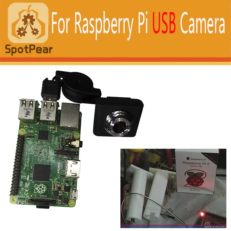 

Raspberry Pi 3 Model 4B USB Camera