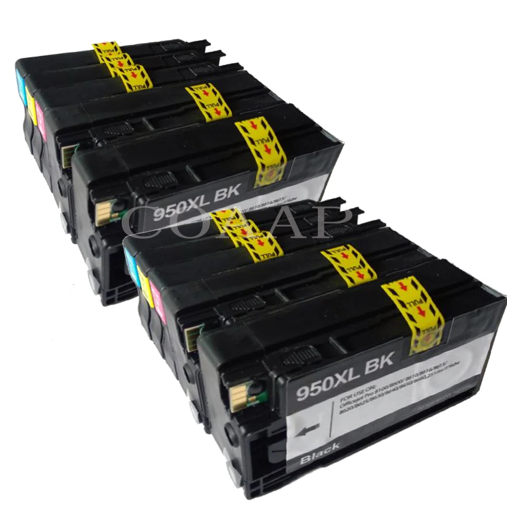 

10PK Compatible HP 950xl HP 951xl Ink Cartridges for OfficeJet Pro 8600 8600 Plus 276dw