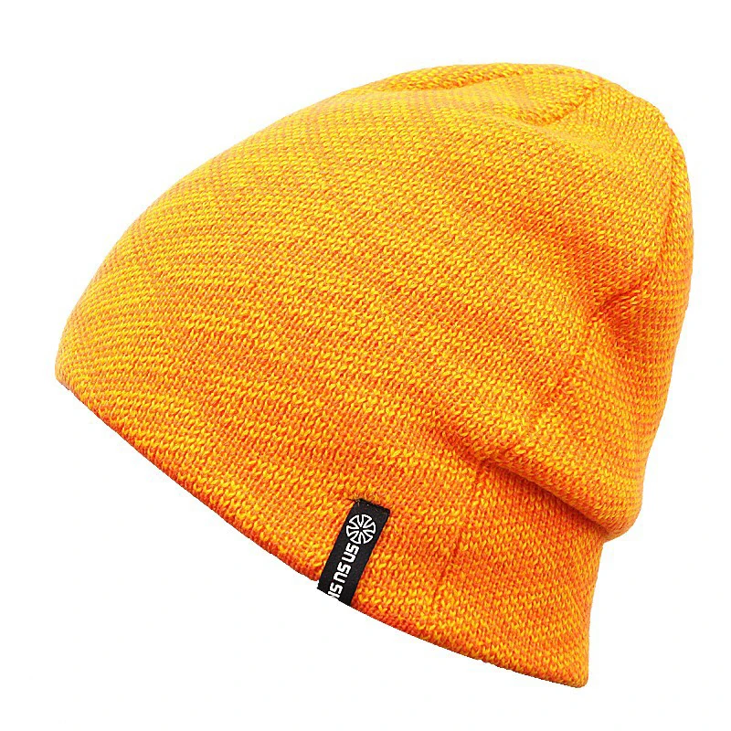 

2019 winter new men and women outdoor sports hat veneer double board ski cap windproof warm adult knit hat mountaineering cap