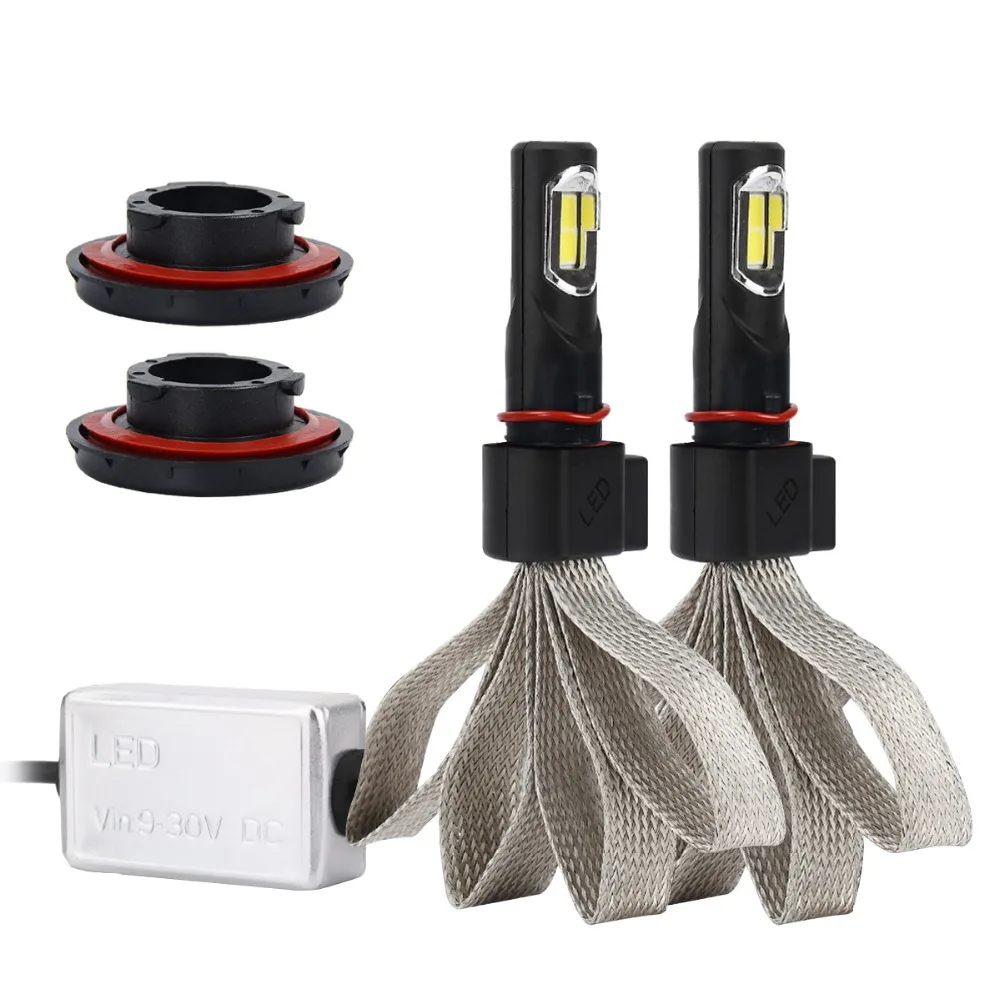 

2pcs Super Bright Car Lighting Car Headlights Kit S7 8000lm Car LED Auto Front Bulb H13 Automobiles Headlamp Fog Lamps White