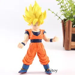 Dragon Ball Z Super Saiyan 2 Gokou Son Goku ПВХ Dragon Ball Goku фигурка Коллекционная модель игрушки