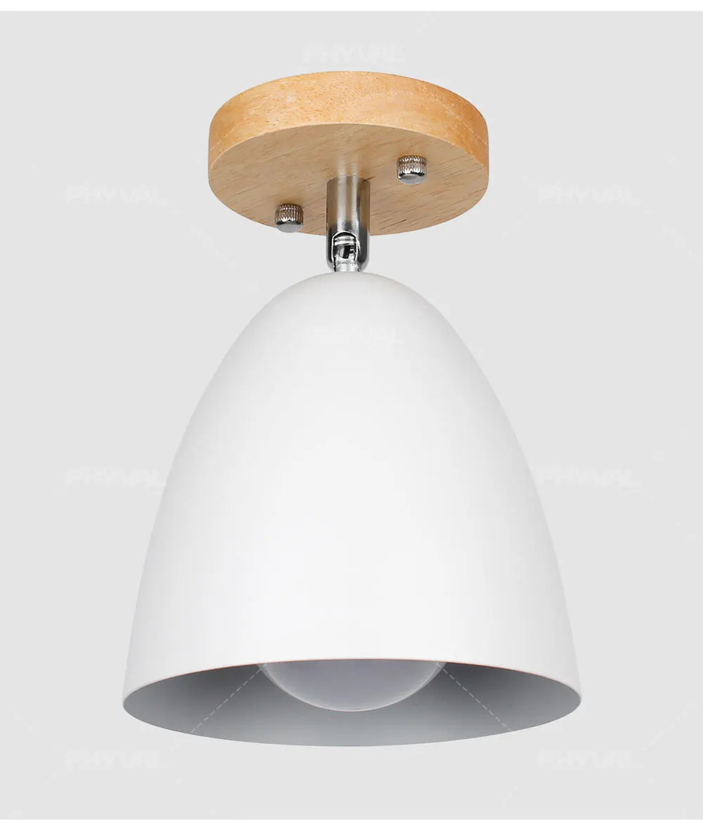 Modern Nordic LED teto luz, simples lâmpada