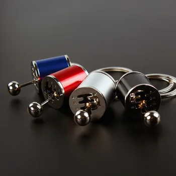 

Fashion Design Removable Transmission Gear Shift Keychain Keyring Six Speed Pendent Car Auto Accessories Key Chain Ring