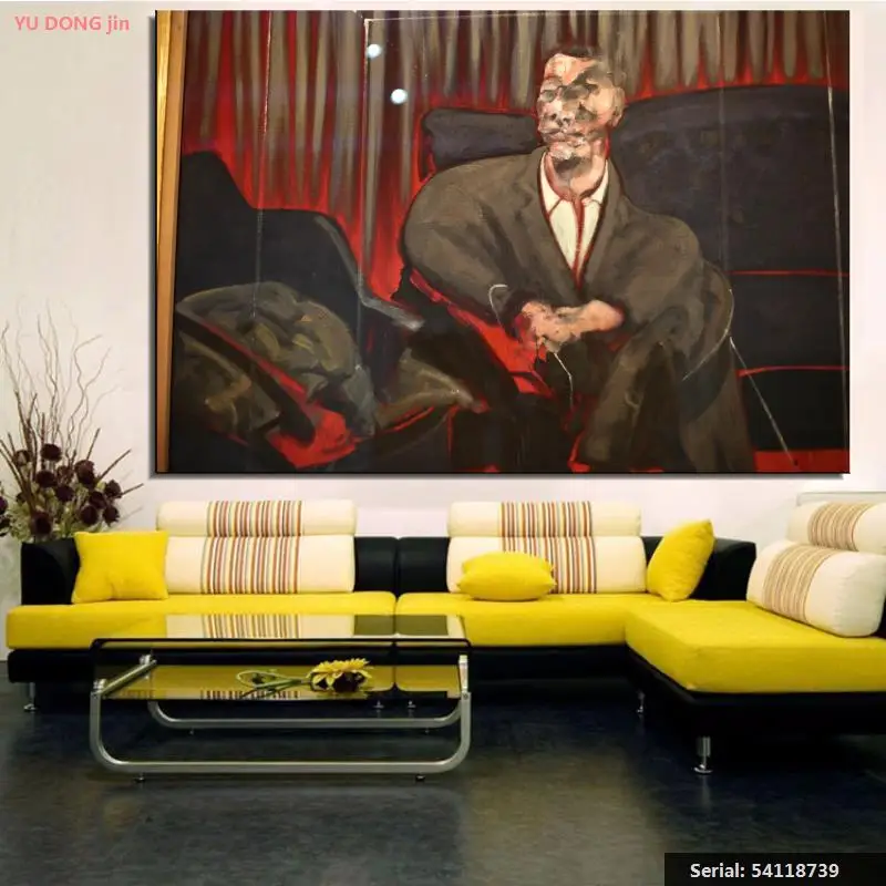

Francis Bacon Still life Abstract oil Painting Drawing art Spray Unframed Canvas handmade straw iron technical square54118739