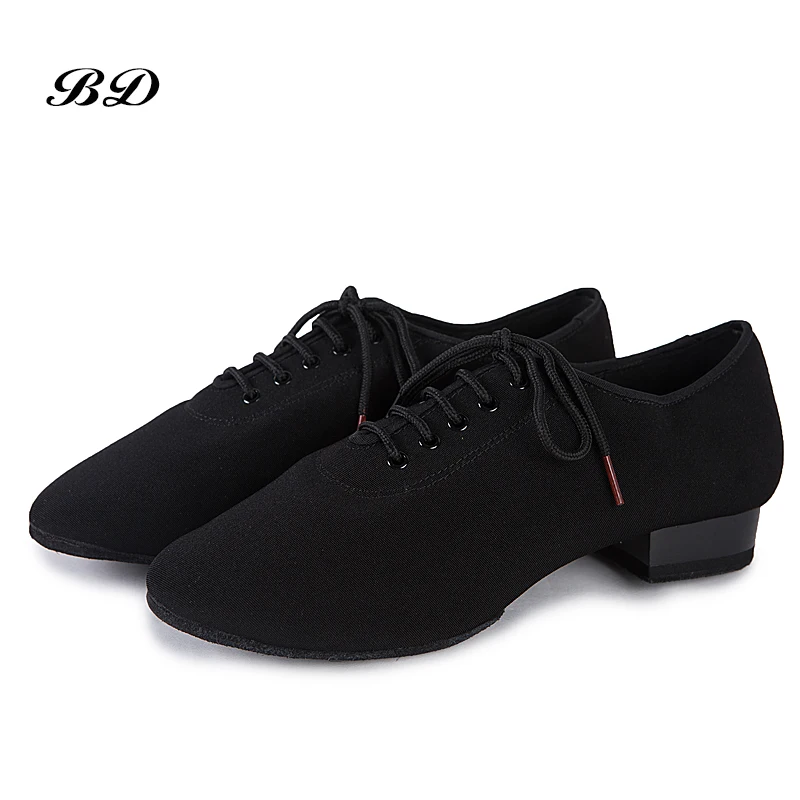 Koop MANNEN SCHOENEN Beroep Latin Dansschoenen Ballroom Schoen Moderne GB Waltz vriendschap Zachte Koeienhuid Premium Oxford Hak 2.5 cm BD 309