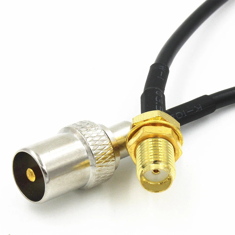 5M RG174 SMA Female JACK to TV male pigtail cable antenna