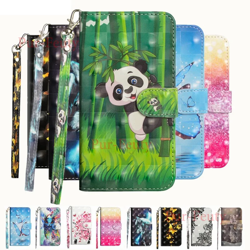 Чехол для Motorola Moto E5 XT1944 чехол E5Plus XT1924 с откидной крышкой и 3d рисунком кожаный