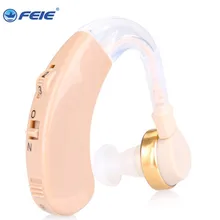 Feie медицинское оборудование аналоговый BTE микро слуховой аппарат S-139 скрытый за ухом популярный в Канаде