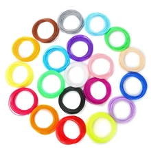 5m X 10/20 Colors 3D Printing Material 3D Pen Filament PLA/ABS/PCL 1.75mm Plastic Refill For 3D Impresora Drawing Printer Pen