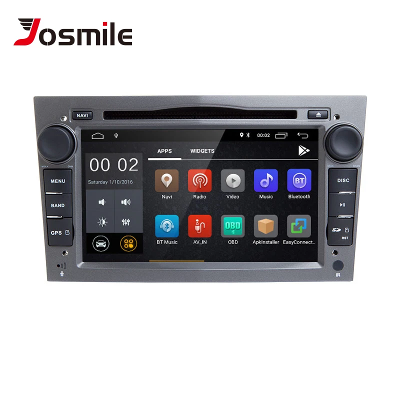 Автомагнитола Josmile с DVD мультимедиа Android 8 1 2 Din для Opel Zafira B Vectra C Vivaro Astra H GJ Corsa D Meriva