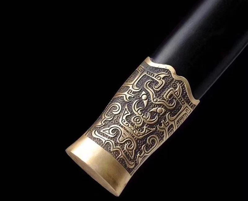 Handmade Japanese Samurai Sword Hand fine polished Katana Oil Quenched Damascus Folded Steel Full Tang Blade Very Sharp