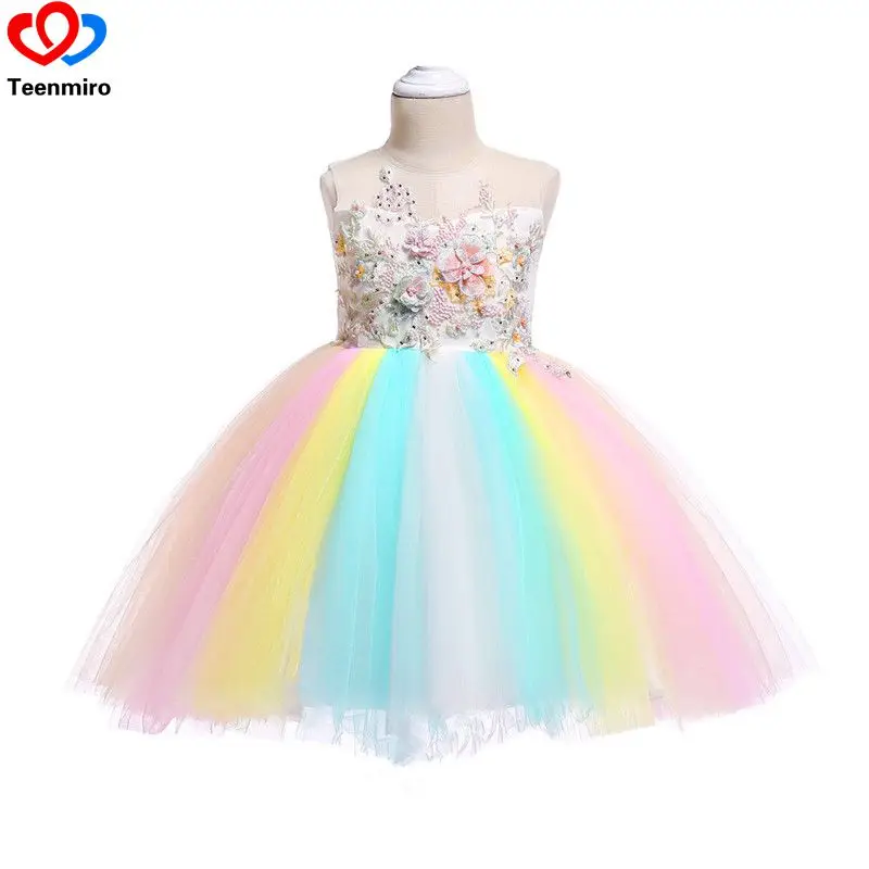 rainbow dress kids