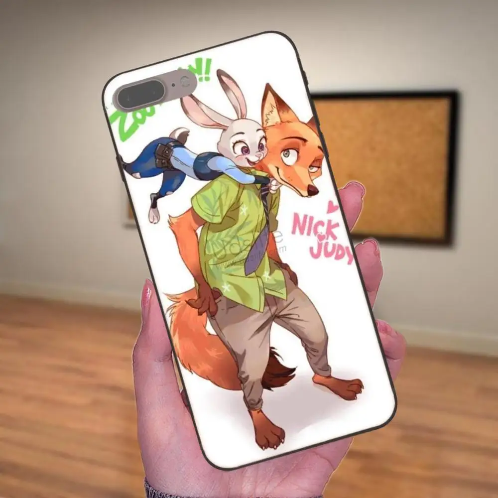 Nick Wilde и Judy Hopps Zootopia для Huawei Y3 Y5 II Y6 Y7 Y9 nova 2 Plus 2S 3i 4 4e Lite Prime 2017 2018 2019|Чехлы-накладки| |