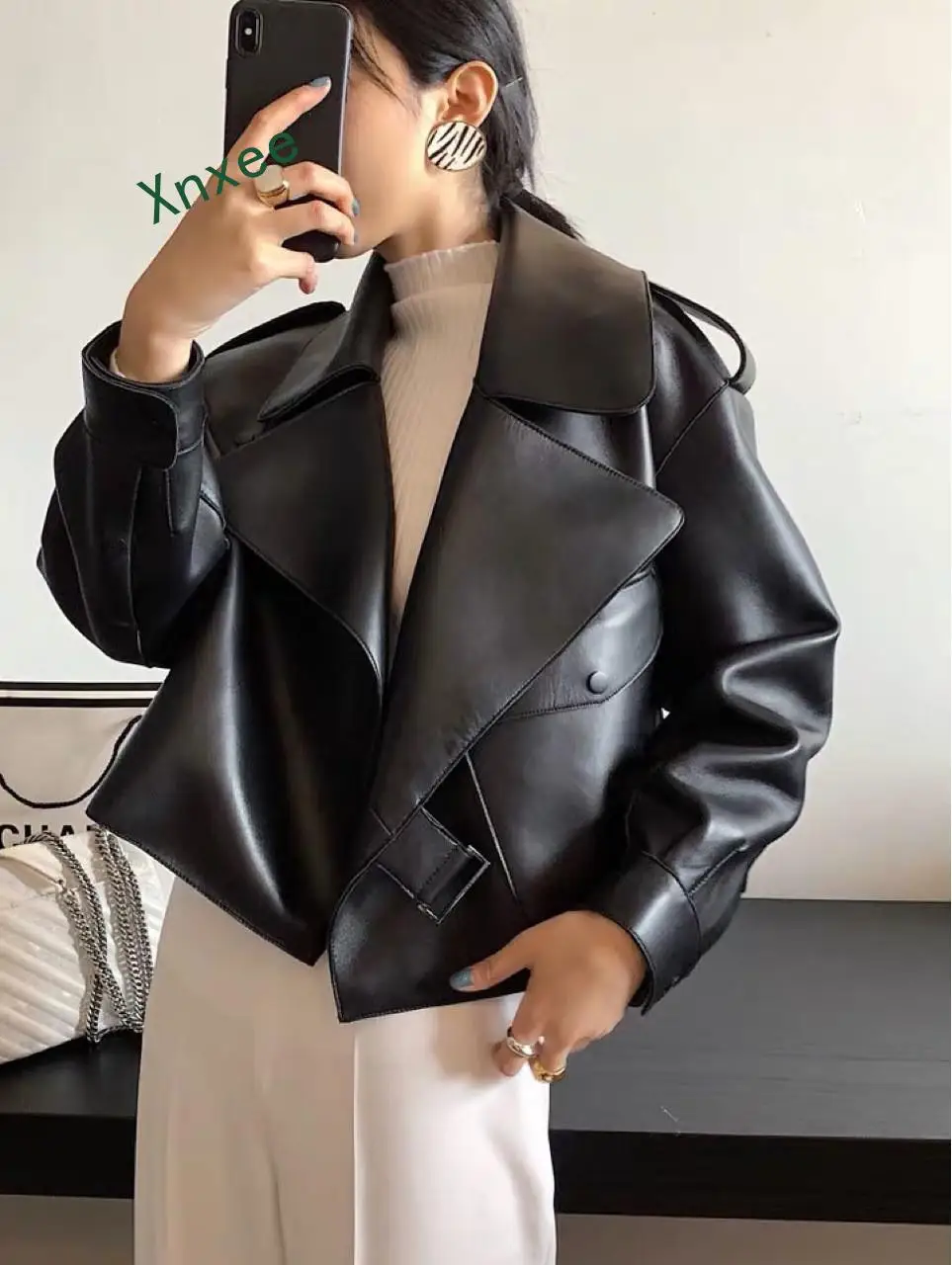 Xnxee 2019 New Fashion Genuine Sheep Leather Jacket - AliExpress