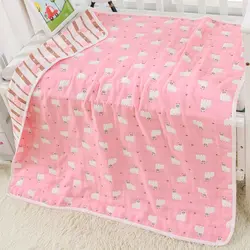 Детское одеяло для новорожденных Пеленальное Одеяло для новорожденных пеленать ребенка одеяло хлопок Номер 1 шт./лот HGY-1175-4-1P