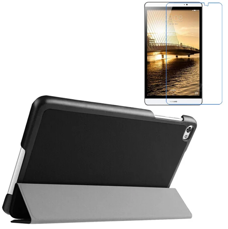 Ultra Thin Slim Folio Stand Leather Case Smart Cover +1x
