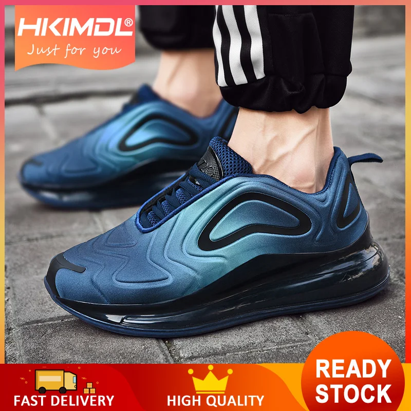 

HKIMDL 39-46 Men Sneakers Air Cushioning Jogging Breathable 720 Full Palm Low Top Sport Training Shoes zapatillas running hombre