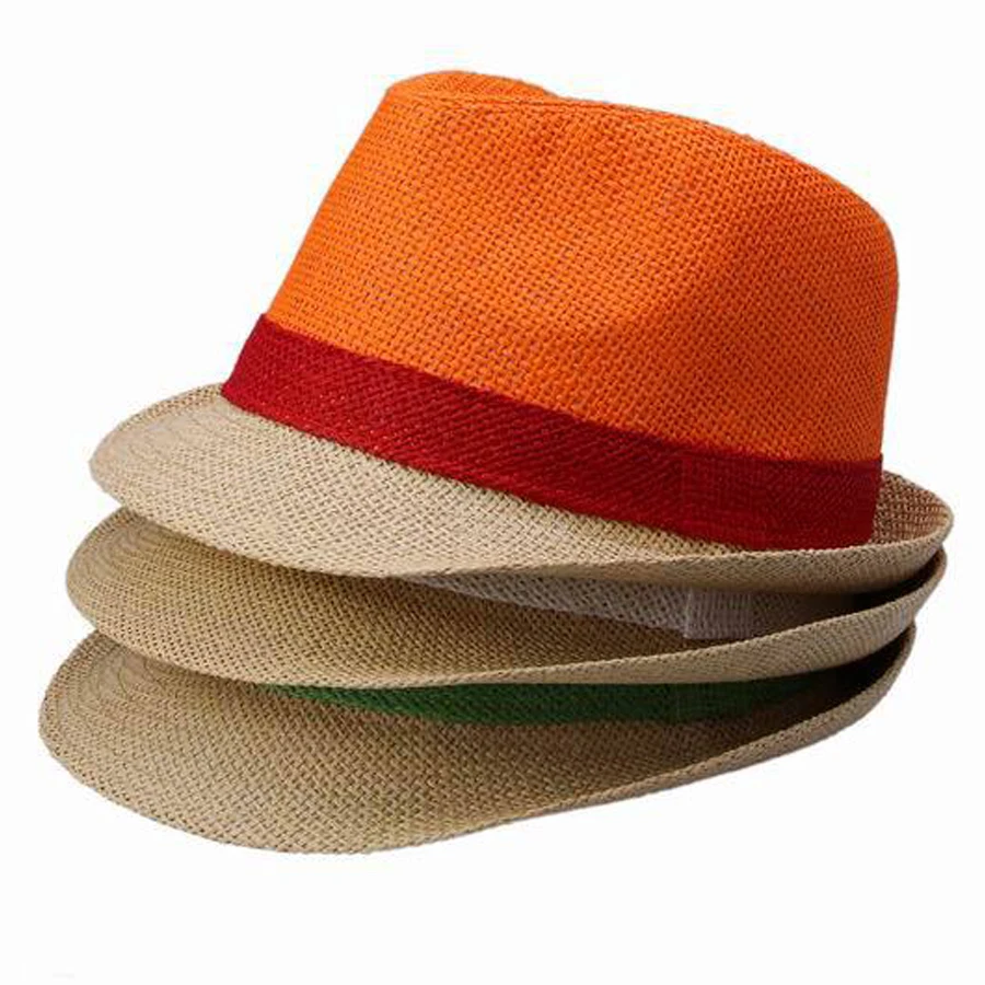 

Fashion Unique Men Women Unisex Straw Beach Hat Sun Caps Hats Chapeu De Praia Outdoors 3 Colors