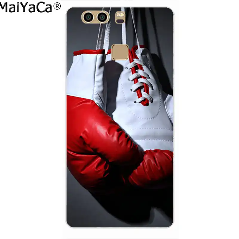 plastic boxing gloves