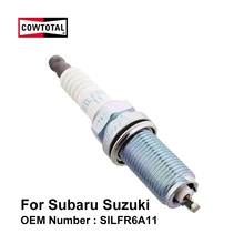 COWTOTAL Иридиум Свеча зажигания для Subaru Outback Forester Suzuki Grand Vitara Kizashi Swift Sport OE SILFR6A11(набор из 4