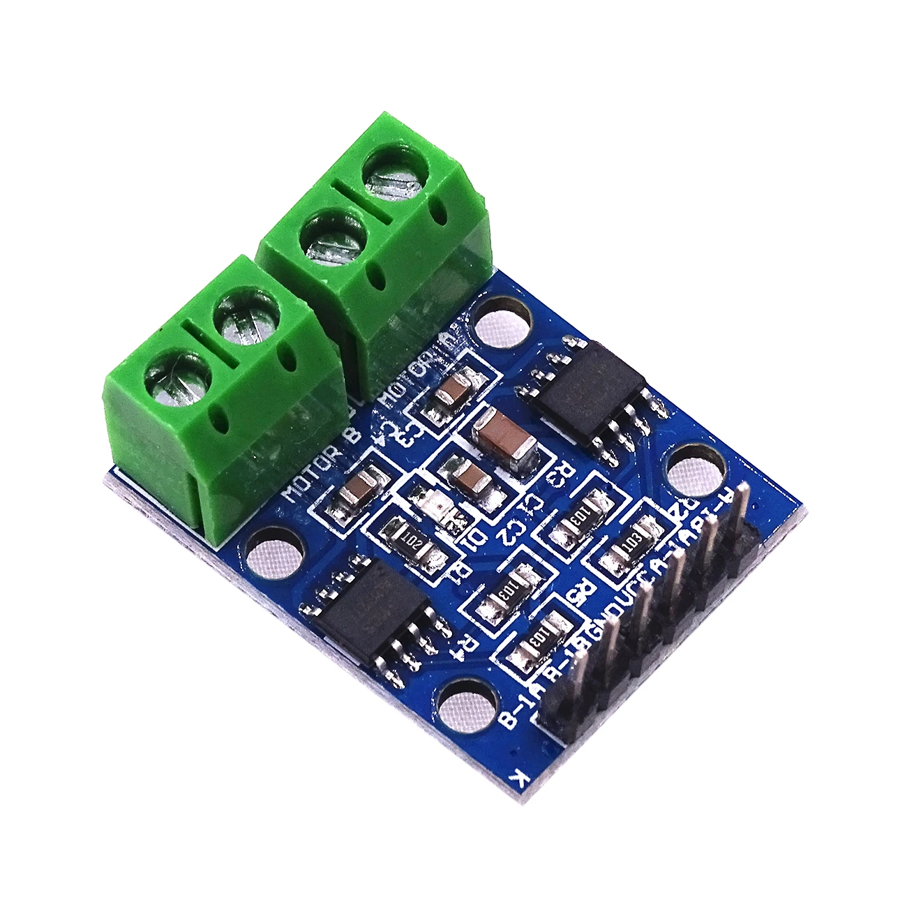 MODULE L298N DRIVER ENGINE STEP BY STEP TWO DUAL BRIDGE MOTOR 2A 25W for ARDUINO
