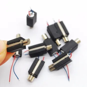

wholesales 50pcs 3V 80mA 4*11MM Micro DC Coreless Motor with vibration DC vibration motor top quality