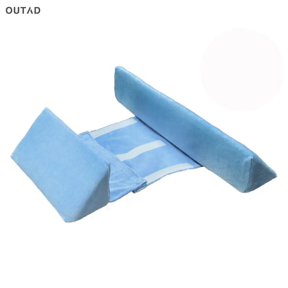OUTAD Baby Sleep Positioner Baby Pillow Soft Cotton Ergonomic Design