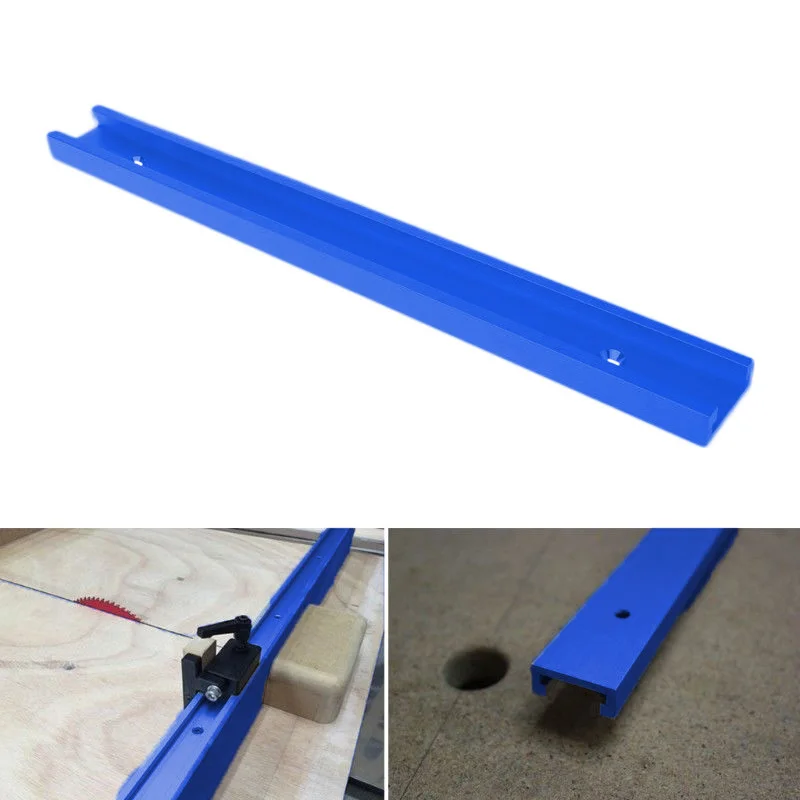 

1pcs 400mm T-tracks Aluminum Slot Miter Track Jig Fixture For Router Table Bandsaws Woodworking Tool
