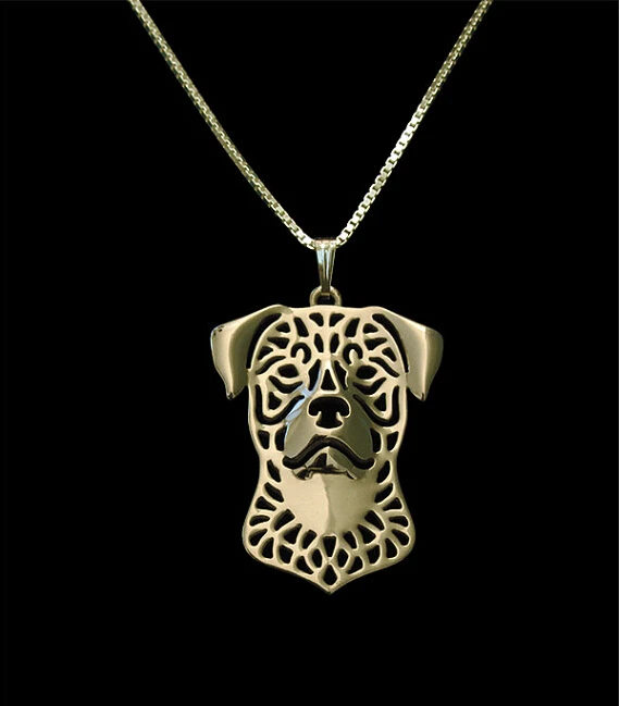 

Drop shipping-Rottweiler Necklace