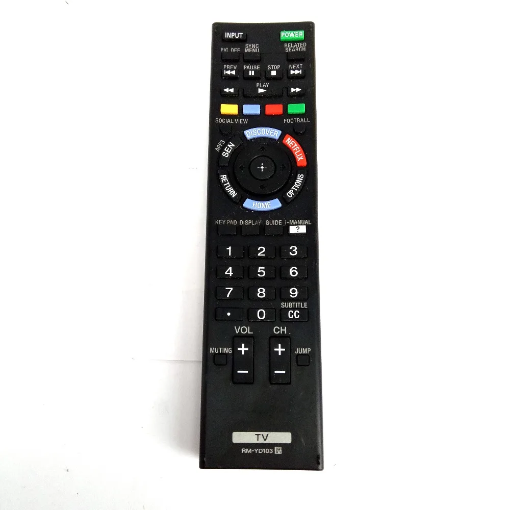 Б/у оригинальный телефон для SONY LCD TV Remote Control For KDL32W700B KDL42W700B Fernbedienung|Пульты ДУ| |