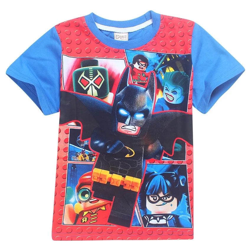 Children Costume Cosplay Clothes Baby Boys Girls Batman T Shirt Tee