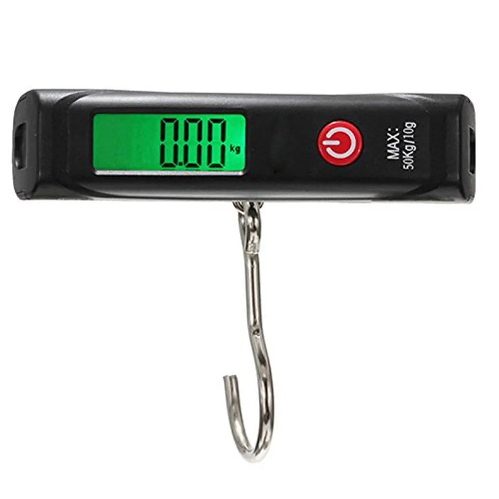 50kg x 10g Digital Hanging Scales Electronic Weight Fishing Hook Scale