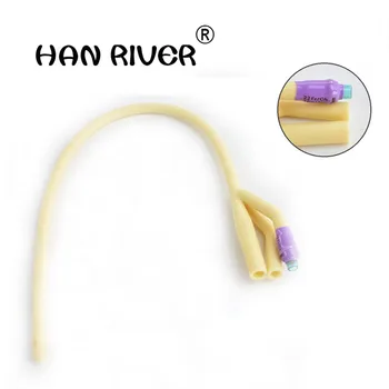 

HANRIVER Free freight catheter Free freight catheter 5 double cavity medical disposable sterile latex hose free shipping