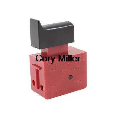  AC 250V 5A Lock on Electric Power Tool Push Trigger Switch DPST NO