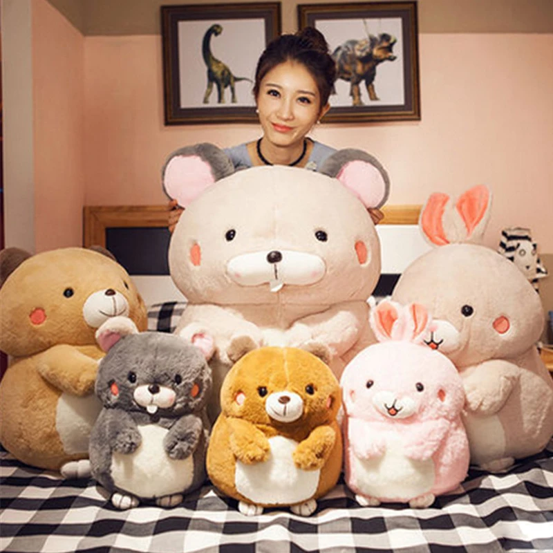 Fancytrader Big Stuffed Animals Toy Hamster Bunny Bear Pillow Doll 70cm